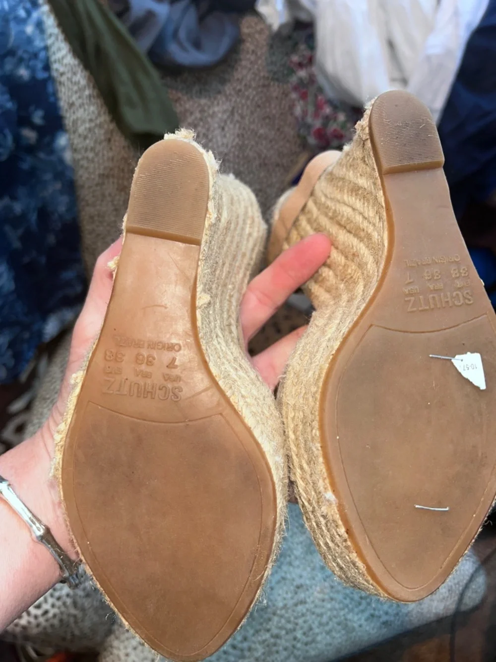 SCHUTZ matte gold